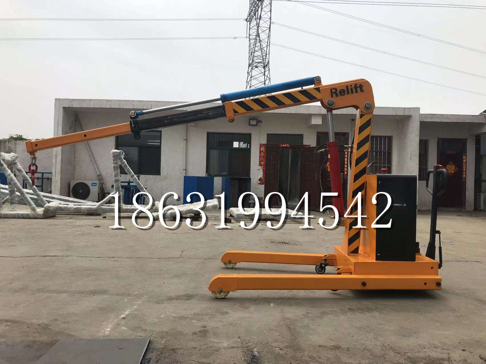 景洪市久征定做3吨三轮随车吊 农用园林绿化移树吊 平板工程用小吊机