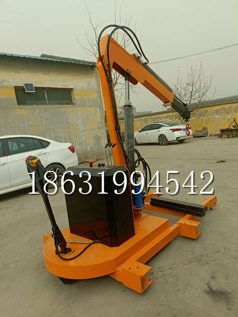 景洪市自卸车厢随车吊 自制轮式四不像起重机 四驱平板吊 5吨 贵盛